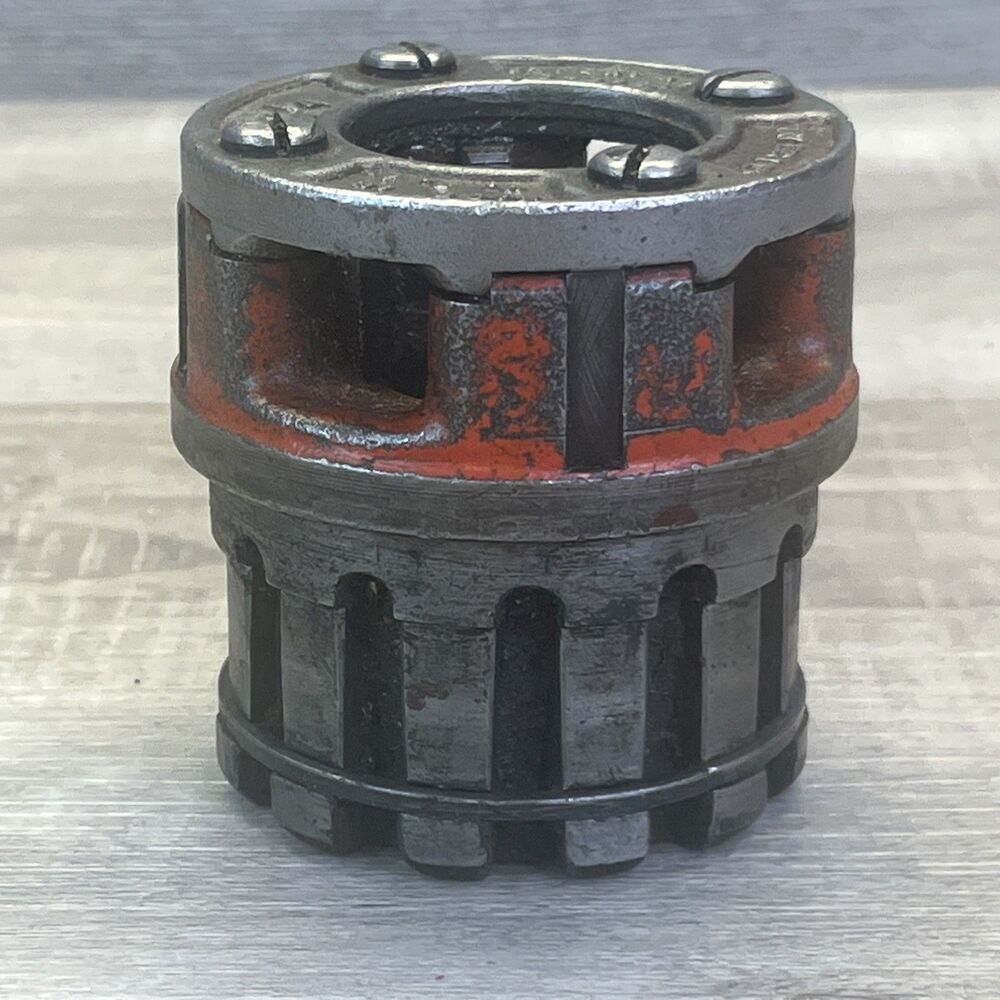 Ridgid 3/4" NPT 111-R Pipe THREADING Die Orange Pipe Thread Rachet Style